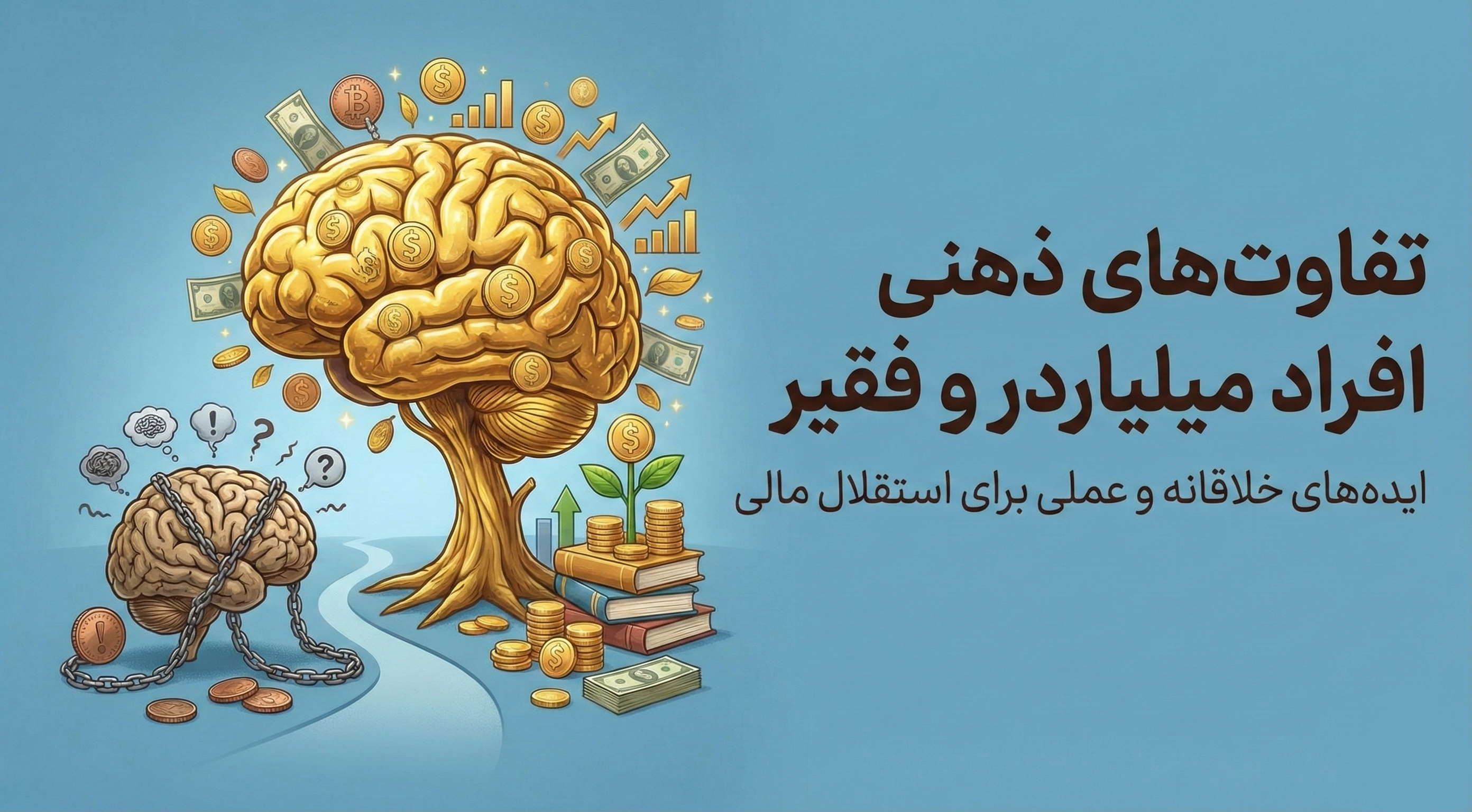 تفاوت‌های ذهنی افراد میلیاردر و فقیر