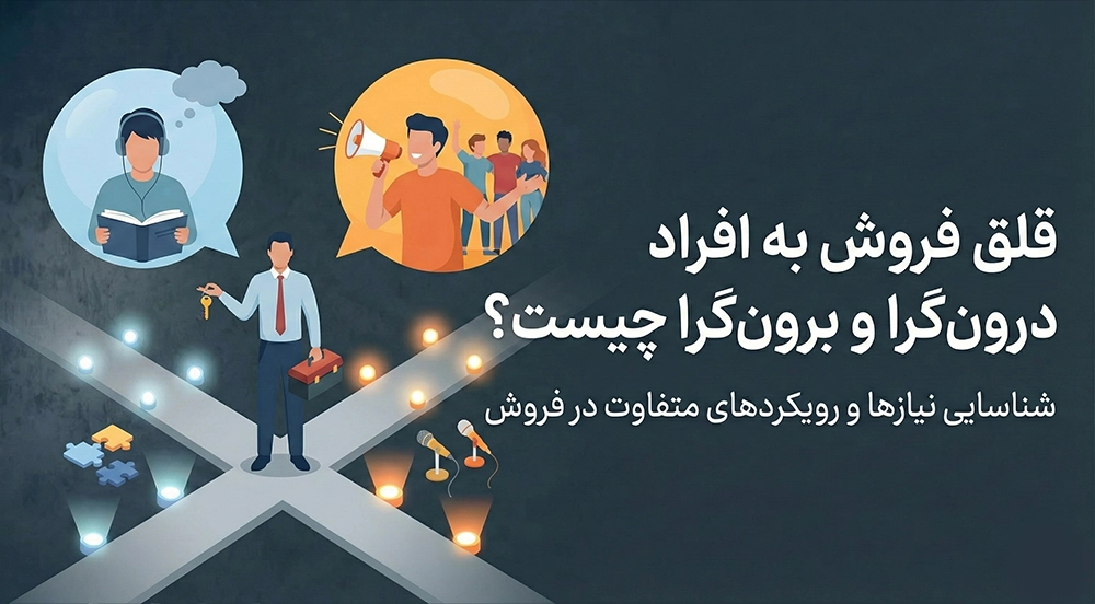 قلق فروش به افراد درون‌گرا و برون‌گرا چیست؟