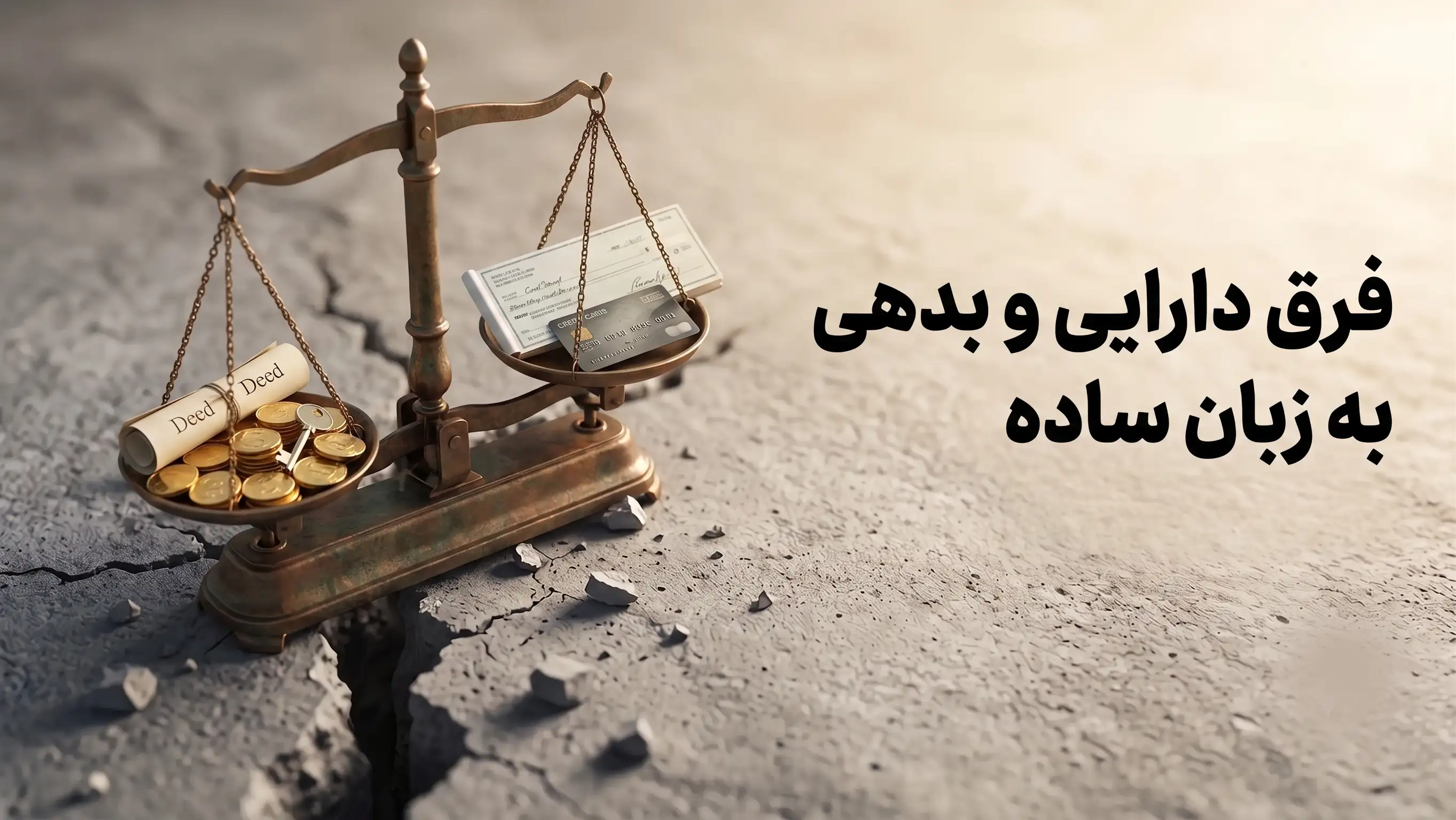 فرق دارایی و بدهی به زبان ساده
