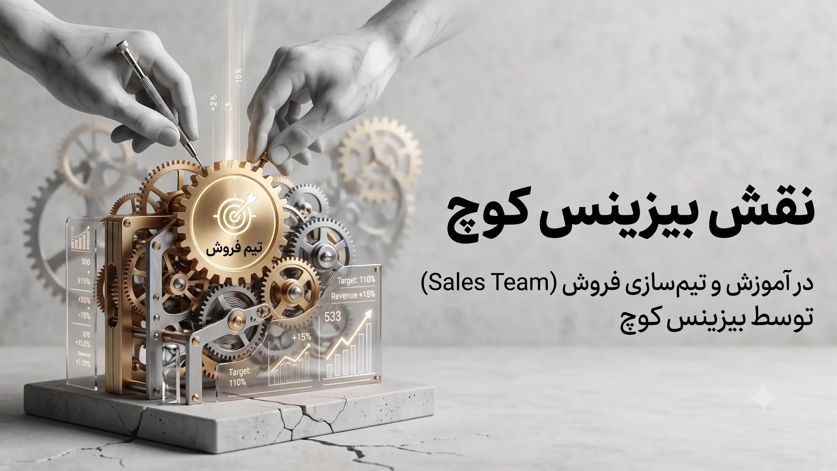 نقش بیزینس کوچ در تیم‌سازی و آموزش فروش