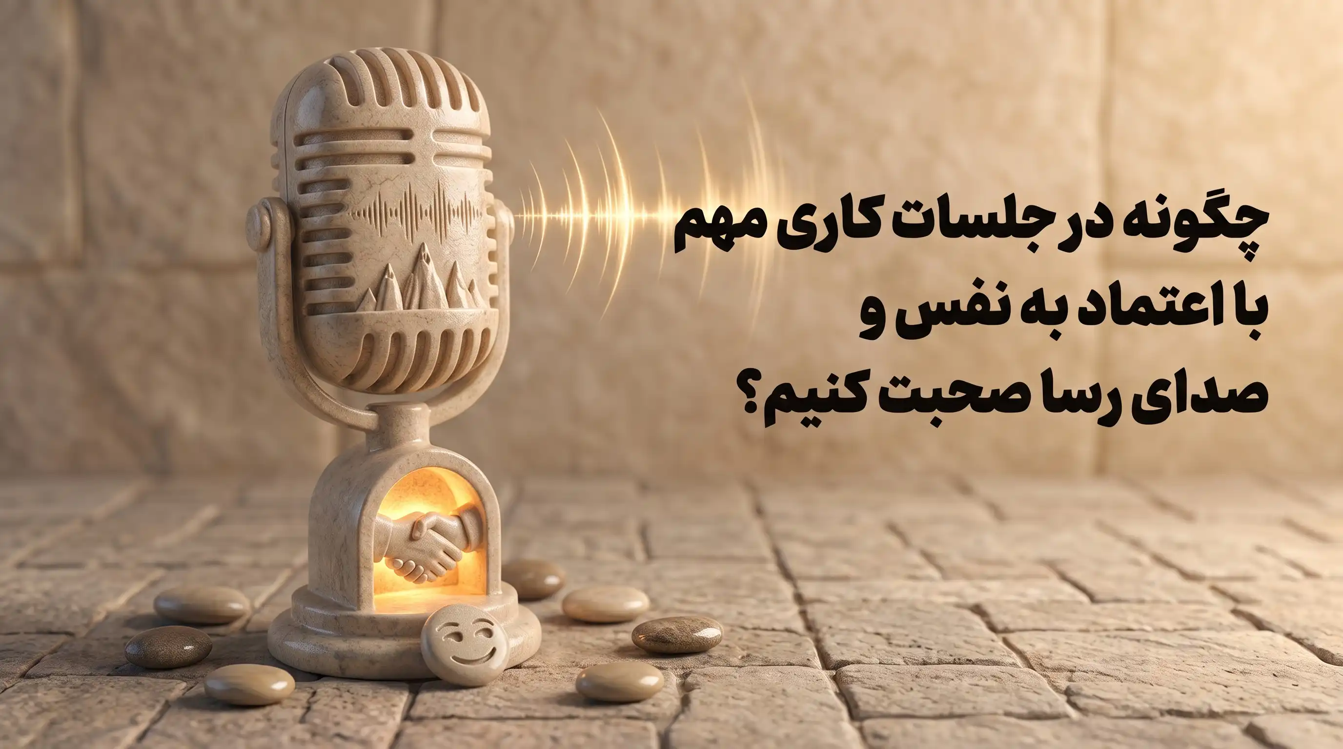 صحبت کردن با اعتمادبه‌نفس در جلسات کاری