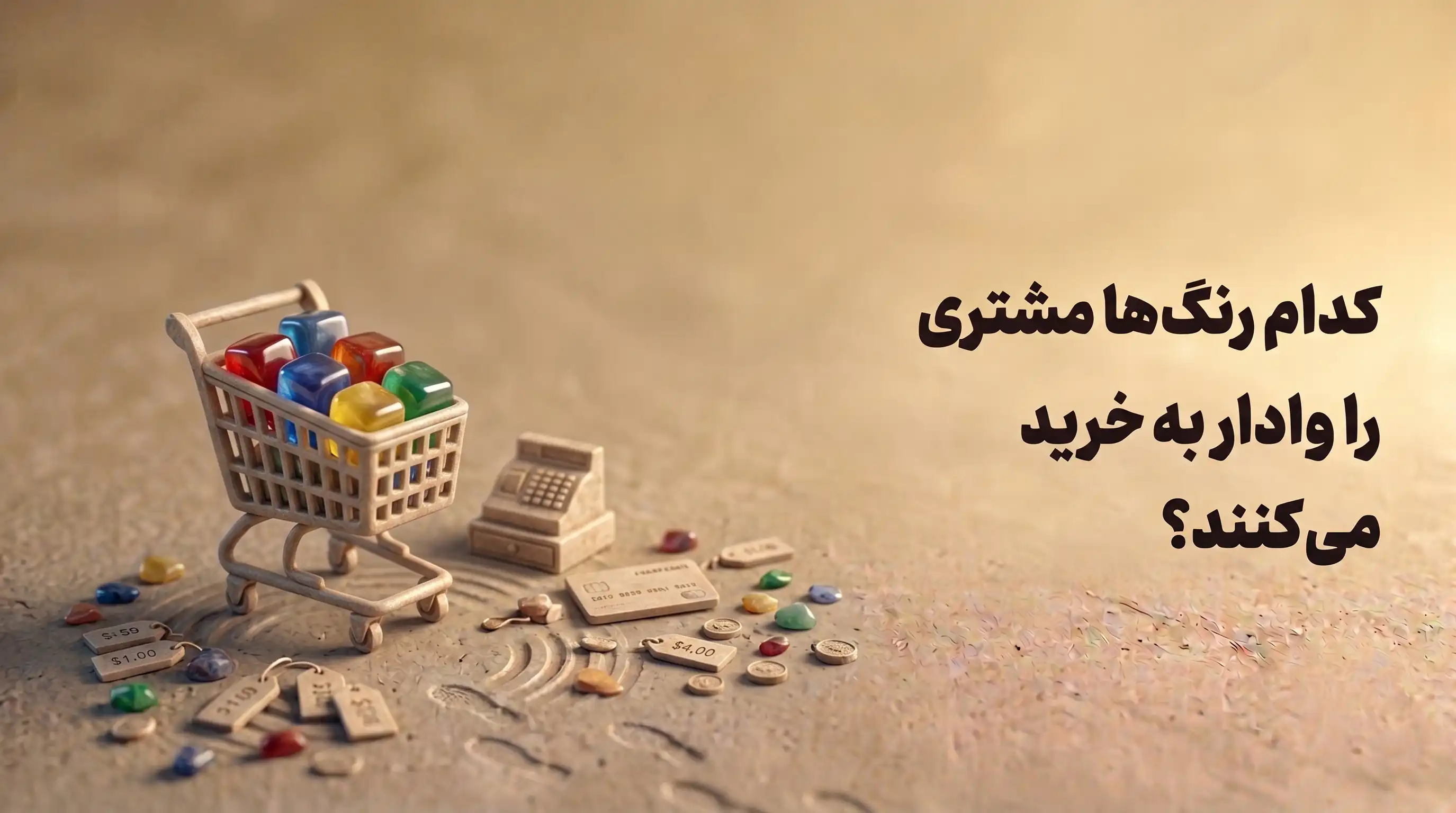 روانشناسی رنگ‌ها در فروش