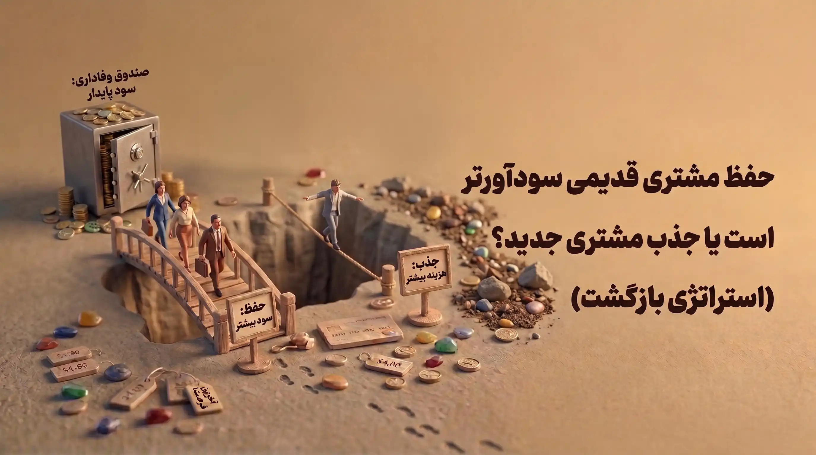 حفظ مشتری قدیمی یا جذب مشتری جدید