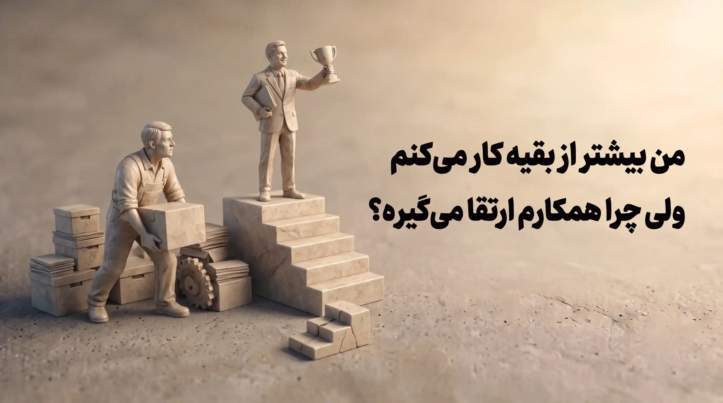 چرا ارتقا شغلی نمیگیرم؟