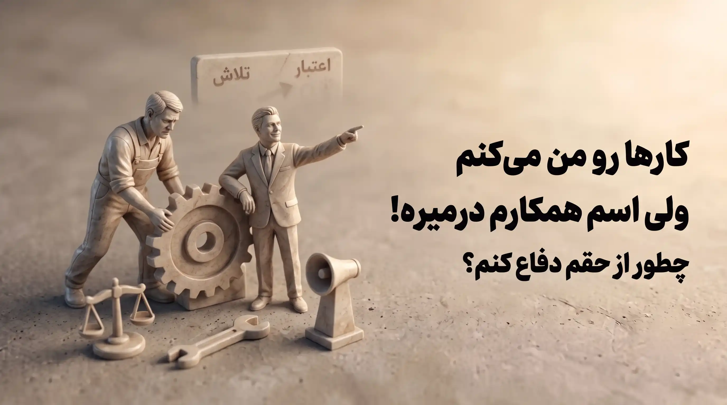 دیده شدن در محیط کار